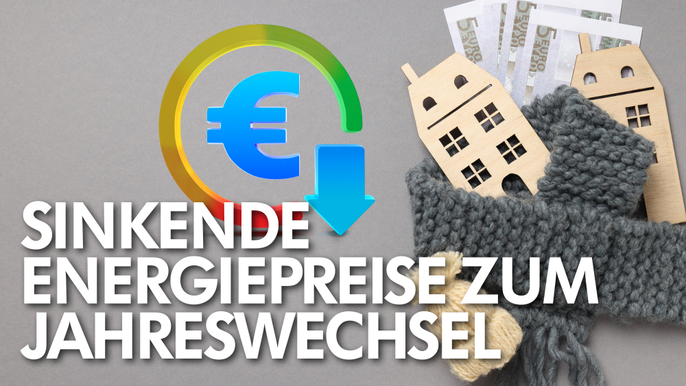 Strom- und Erdgaspreise sinken zum Jahreswechsel